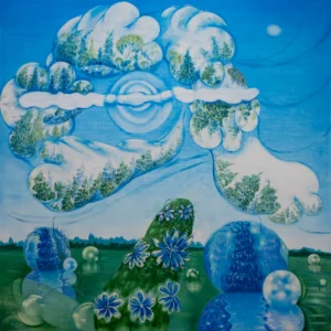 Blue Flames Under the Whirlwind Sky, Alyssa Fanning