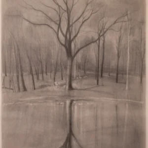 Oak and Pond, Ron Milewicz