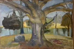 Missouri Oak, Pond (1994) by Ruth Miller