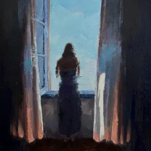 At the Window by Misuk Choe