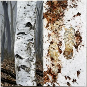 Late Fall (Dyptic) by Peter Joslin
