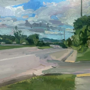 Looking down Old Hickory BLVD, Hermitage, TN by Timothy King