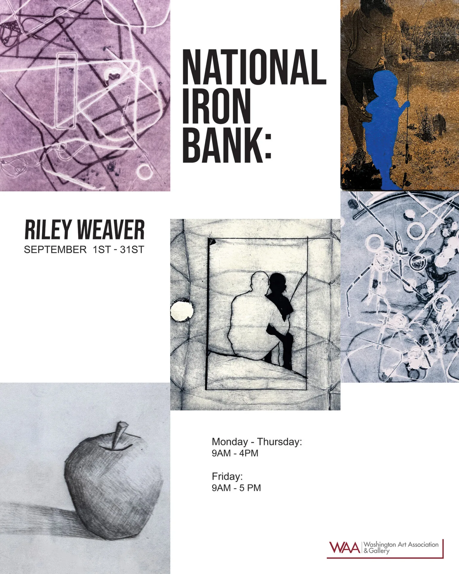 National Iron Bank Solo Show Riley