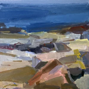 Sea Wall, late afternoon by Kathleen Good