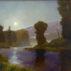 Summer Moonrise by Bob Watkins