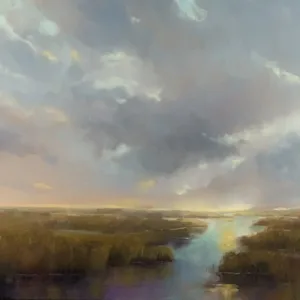Evening Marsh by Bob Watkins